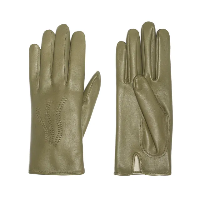 causse-lady-craft-gants-cuir-femme-agneau-doubl-soie-piqu-anglais image 1
