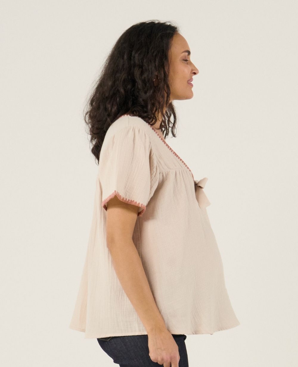 cache-c-ur-blouse-et-chemise-d-allaitement-soraya-beige image 2