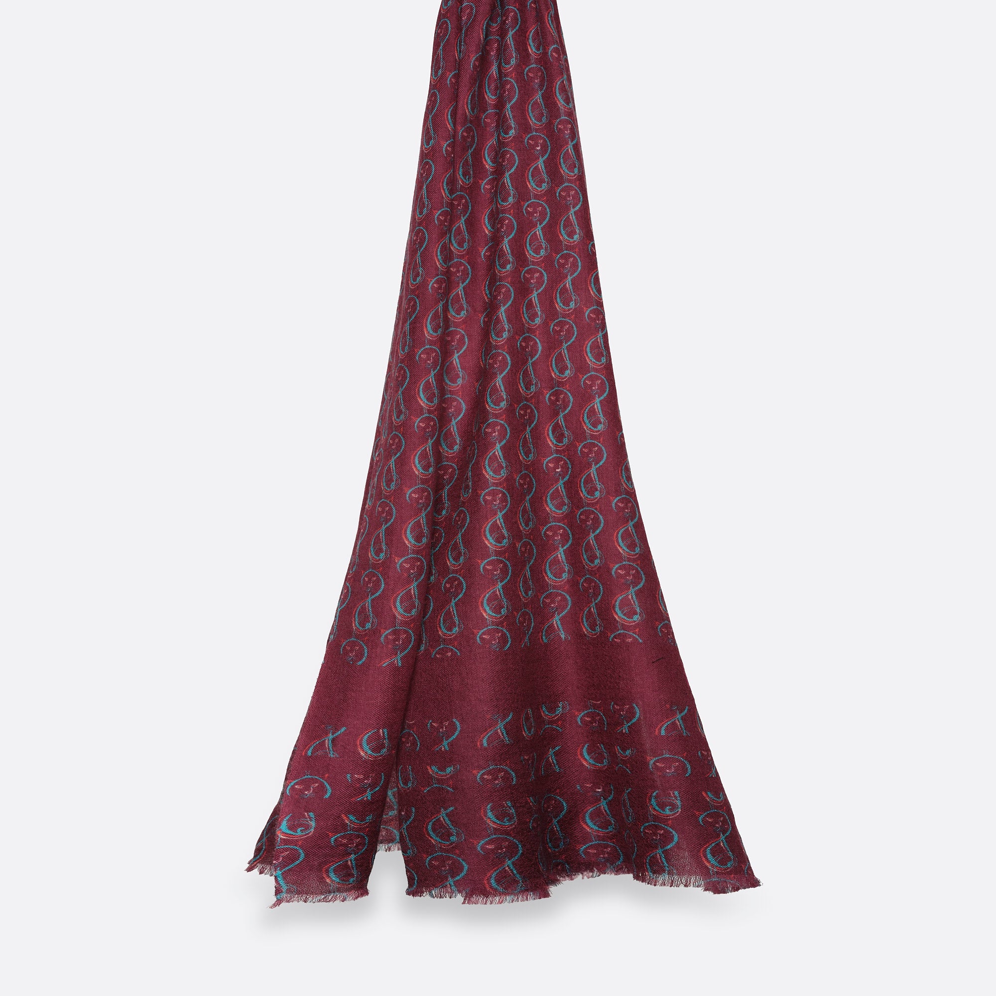 petrusse-oscar-rouge-bordeaux-tole-cachemire image 1