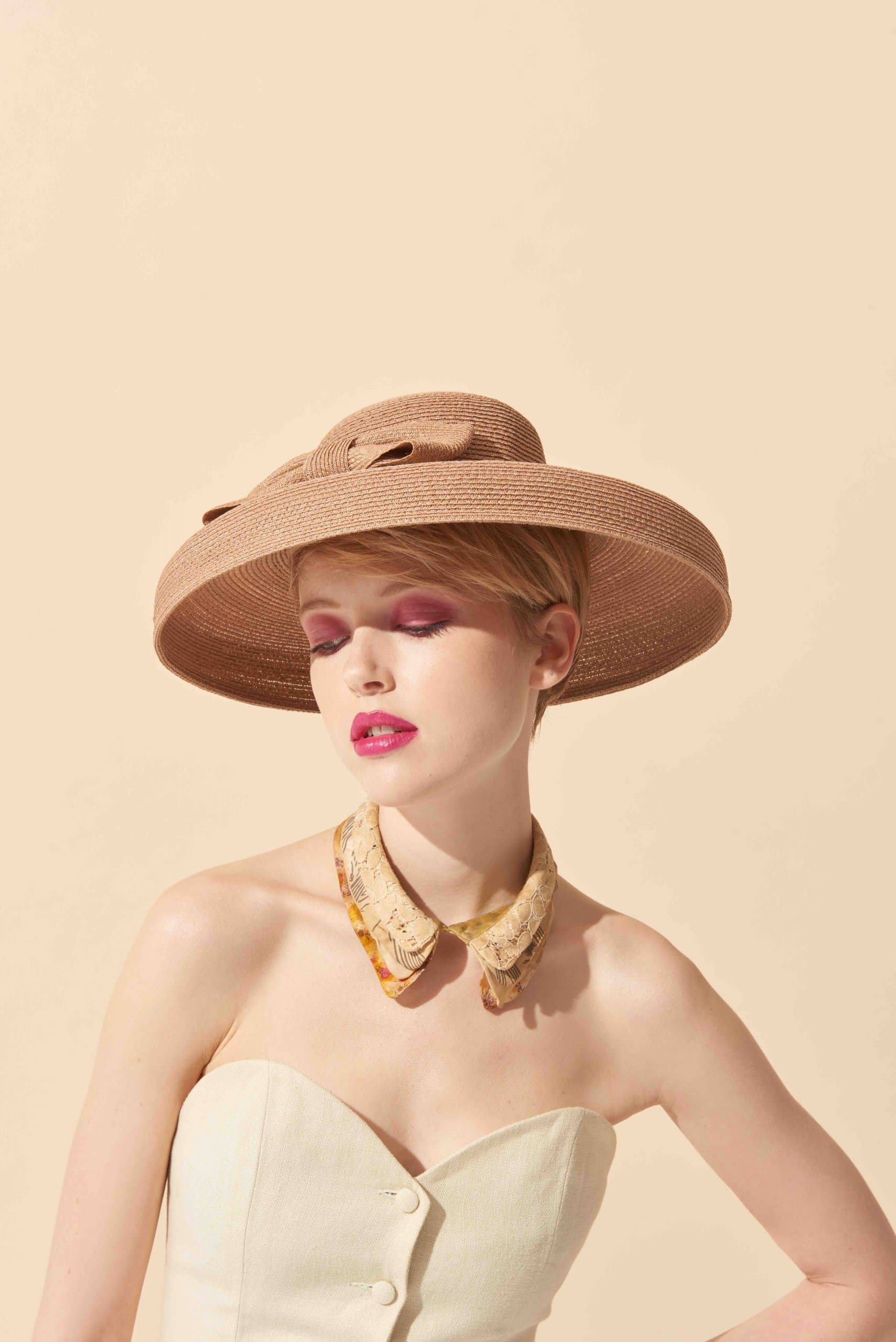 mademoiselle-chapeaux-miss-audrey-chapeau-r-tro-chic-c-r-monie image 4