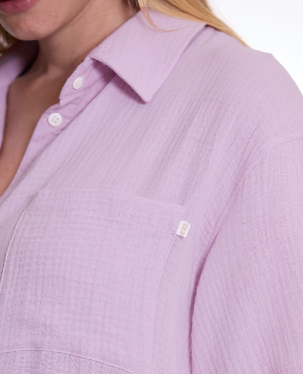 cache-c-ur-ice-cream-chemise-de-nuit-maternit-allaitement-lilas-gaze-coton-bio image 4