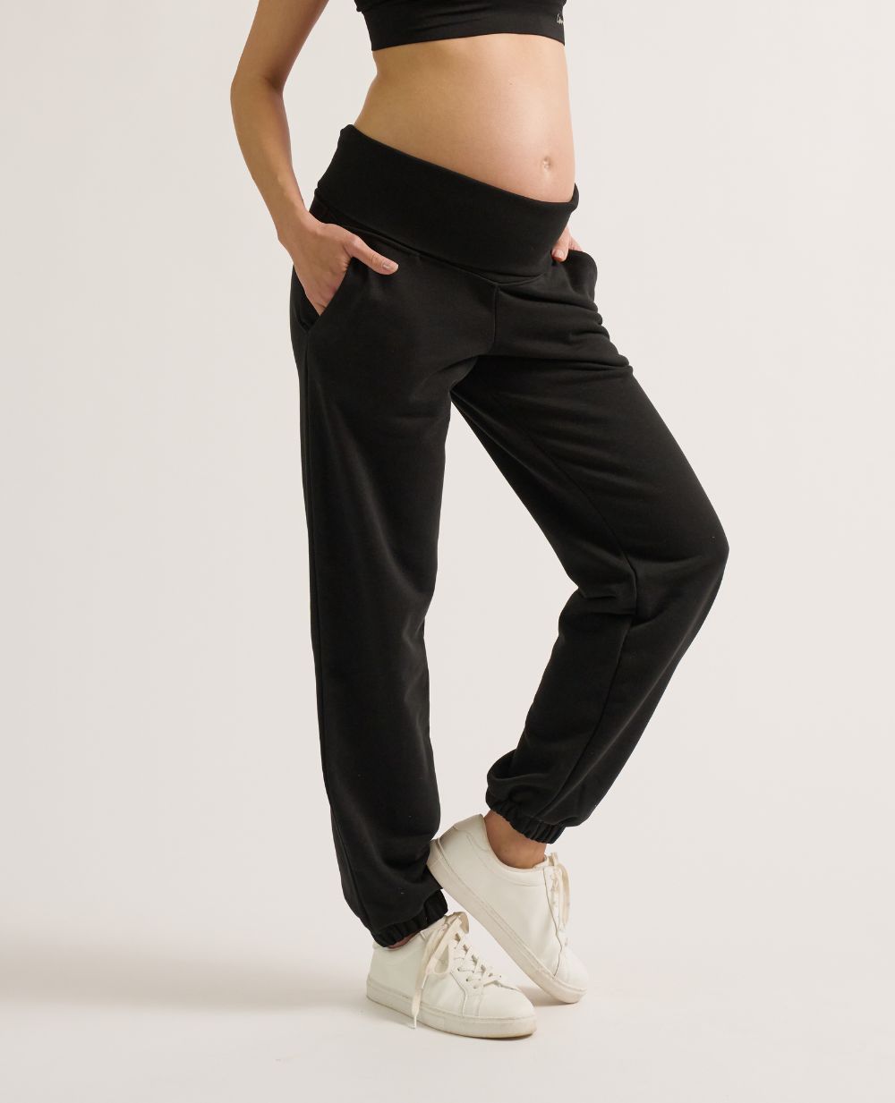 cache-c-ur-jogger-de-sport-et-de-grossesse-woma-noir image 4