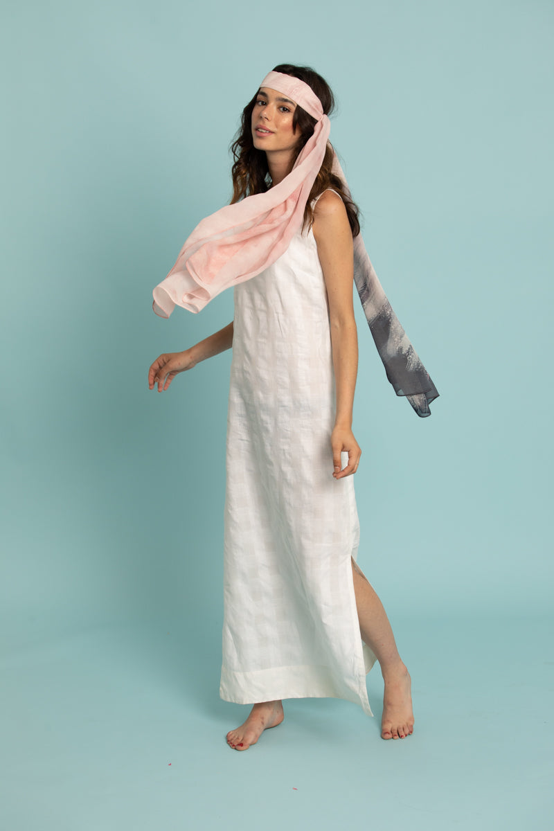 petrusse-edgar-rose-poudre-foulard-soie-c-r-monie image 3
