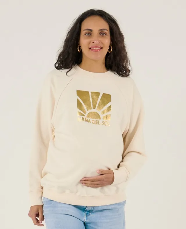 cache-c-ur-sunny-sweat-d-allaitement-ecru image 1