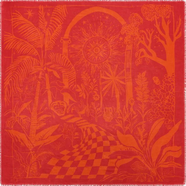 petrusse-villa-fire-red-carr-cachemire-120x120-cm image 1