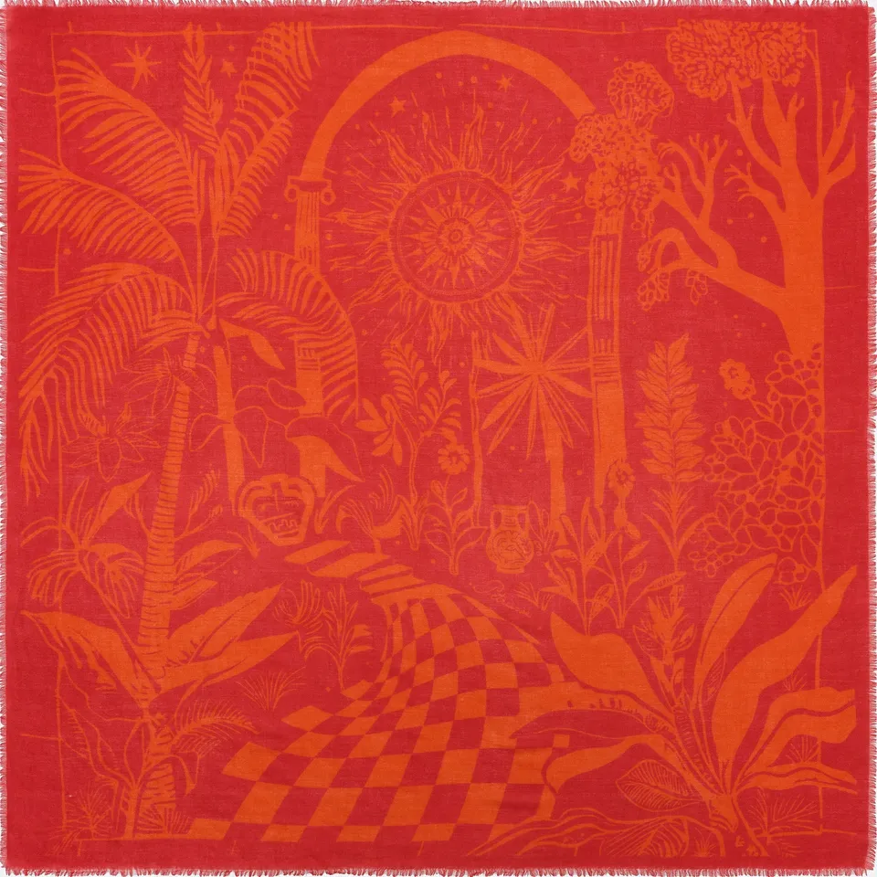 petrusse-villa-fire-red-carr-cachemire-120x120-cm image 1