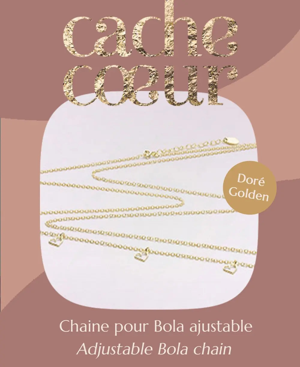 cache-c-ur-cha-ne-pour-bola-de-grossesse-or image 3