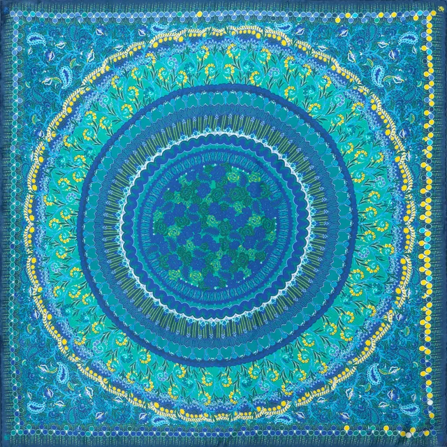 petrusse-carr-soie-65-boheme-mini-meraude image 1