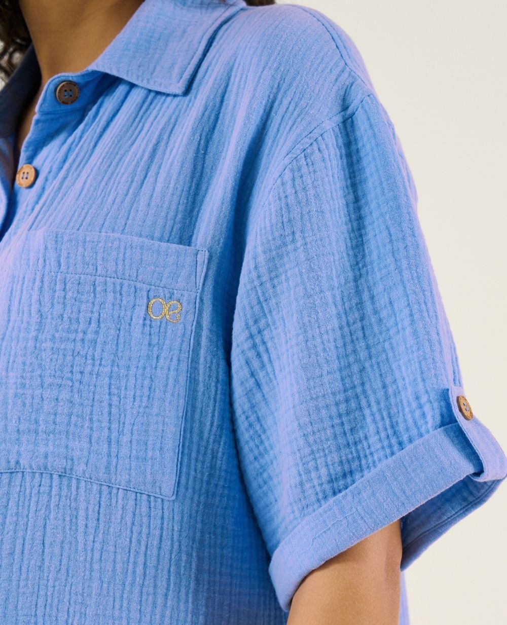 cache-c-ur-robe-chemise-courte-oversize-d-allaitement-bertille-bleu image 5
