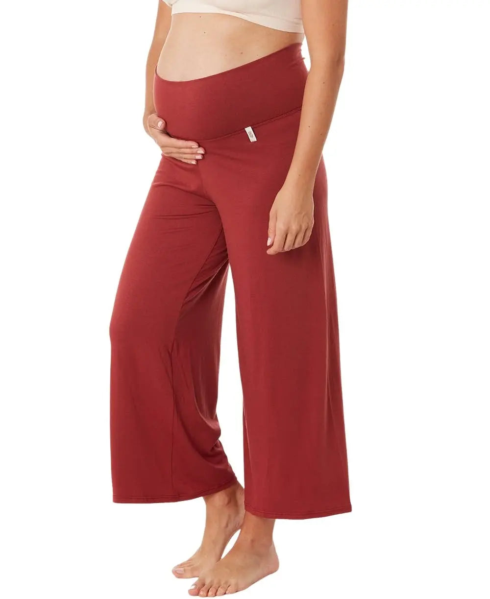 cache-c-ur-origin-pantalon-7-8-me-de-grossesse-terracotta image 2