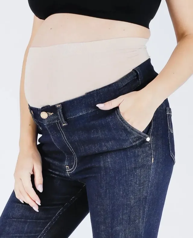 cache-c-ur-bandeau-de-grossesse-sans-couture-belt-beige image 1