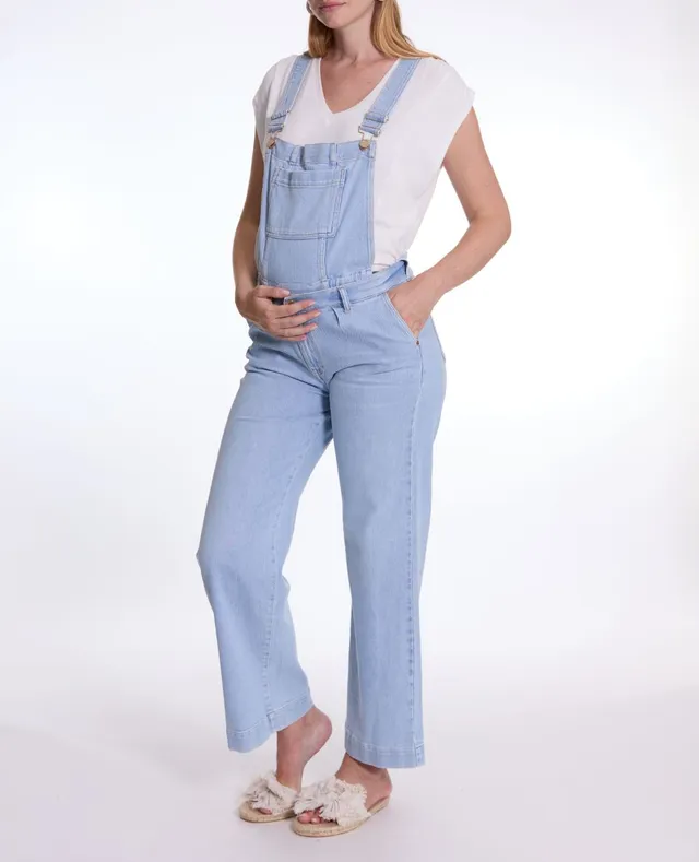 cache-c-ur-kelly-light-blue-salopette-grossesse-en-jean image 1