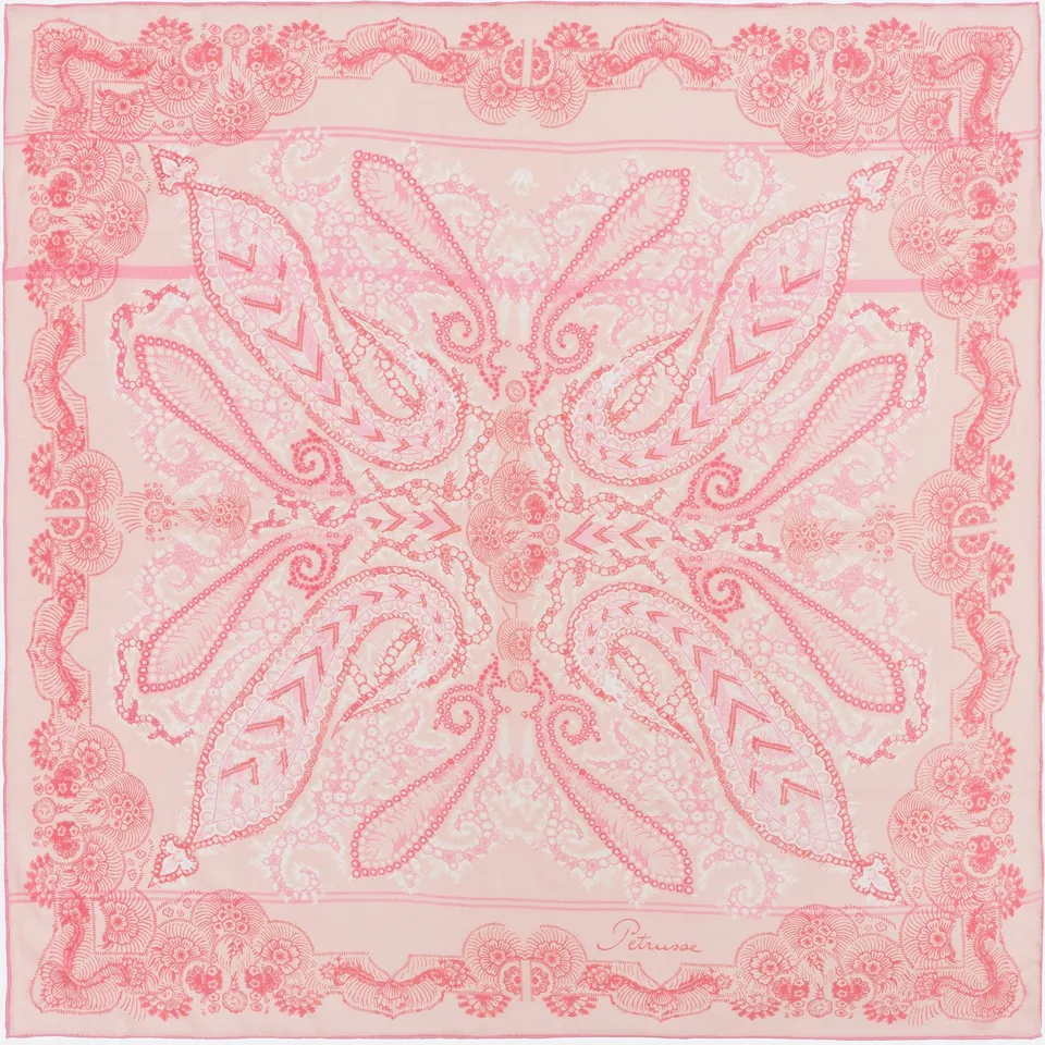 petrusse-wool-scarf-100-moon-twill-pink-carr-laine image 1