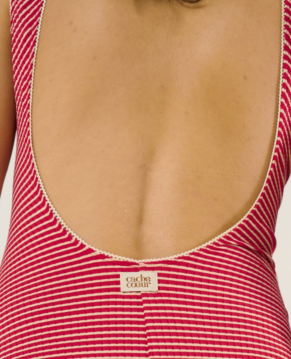 cache-c-ur-dinard-maillot-de-bain-de-grossesse-1-pi-ce-rouge image 6