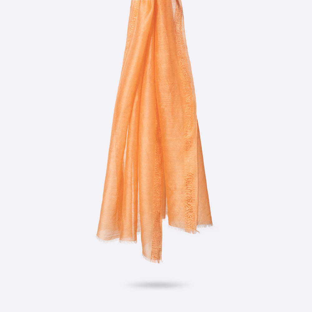 petrusse-elegie-melon-tole-voile-laine-et-soie-orange-d-t image 1