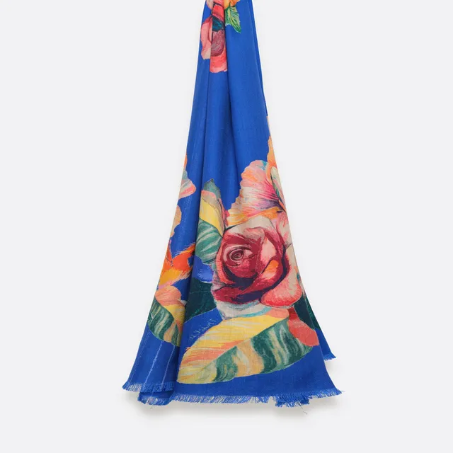 petrusse-ic-ne-royal-blue-tole-fleurie image 1
