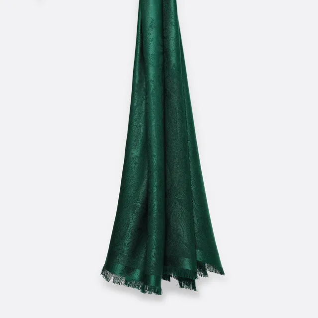 petrusse-palma-vert-empire-tole-cachemire-soie-laine image 1