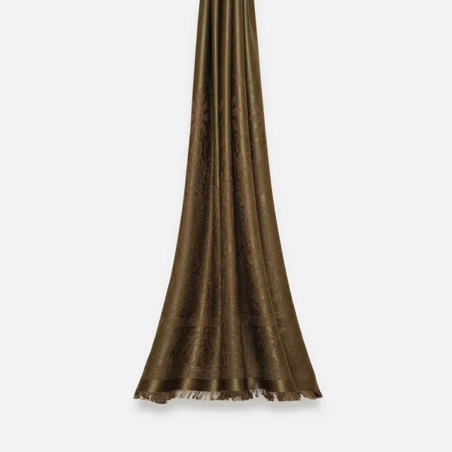 petrusse-palma-tortue-tole-jacquard-soie-et-laine image 1