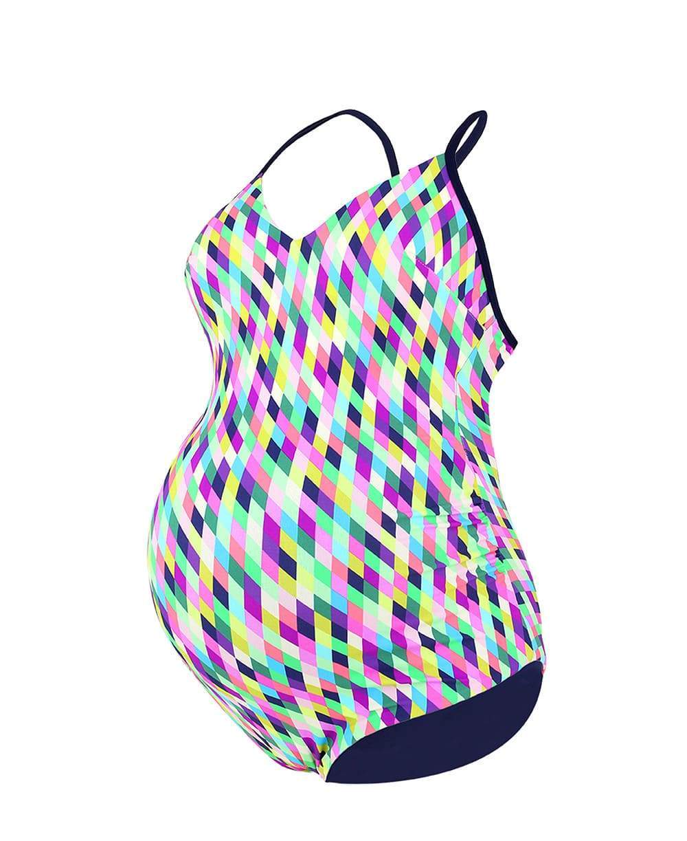 cache-c-ur-venezia-maillot-de-bain-de-grossesse-r-versible-1-pi-ce-mint image 1