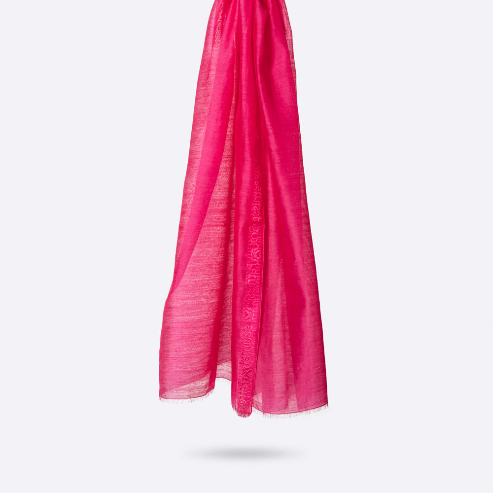 petrusse-l-gie-fuchsia-tole-laine-et-soie image 1