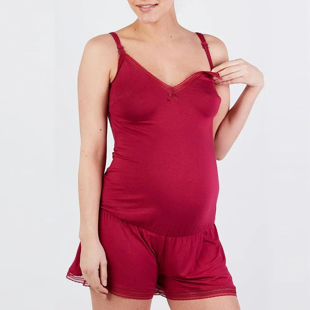 cache-c-ur-combishort-de-grossesse-milk-bordeaux image 4