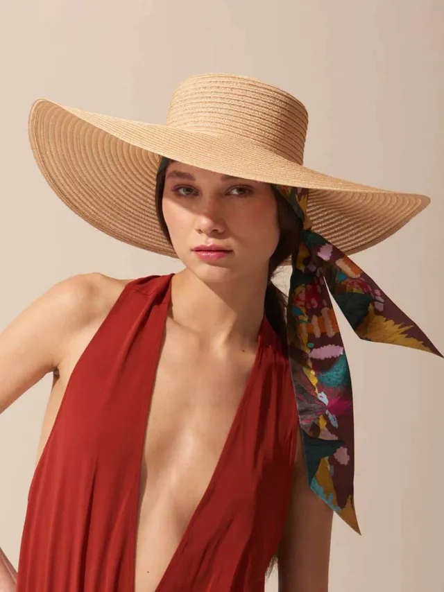 mademoiselle-chapeaux-capeline-plage-grand-chapeau-femme image 1