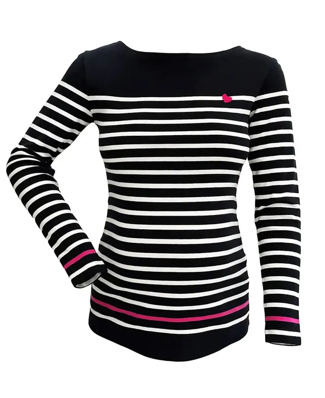 cache-c-ur-marini-re-de-grossesse-brest-marine-blanc-coton-bio image 1
