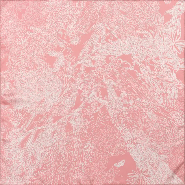 petrusse-carr-soie-65-maya-mini-rose-foulard-toile-de-jouy image 1