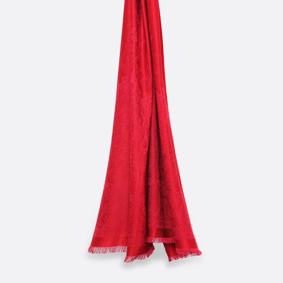 petrusse-palma-grenat-tole-jacquard-soie-et-laine image 1