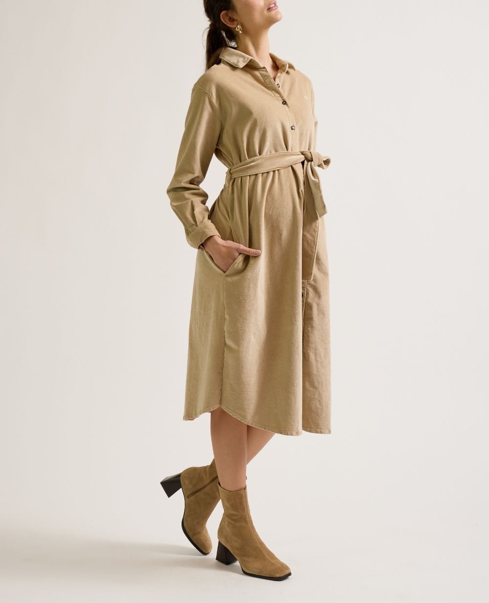 cache-c-ur-robe-de-maternit-jude-noisette image 2