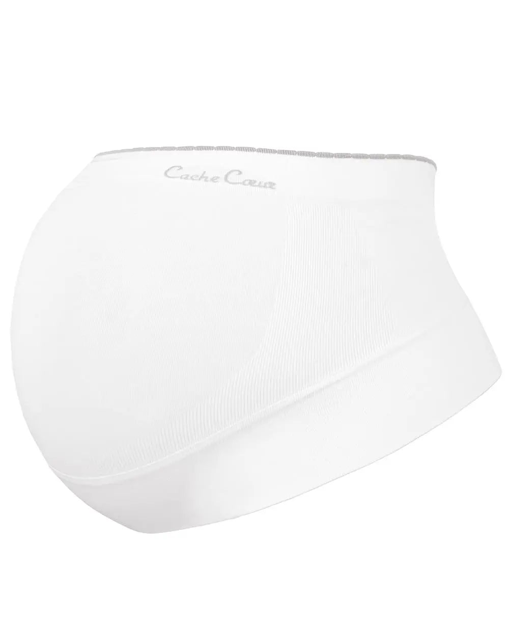 cache-c-ur-illusion-ceinture-de-maintien-grossesse-ivoire image 3