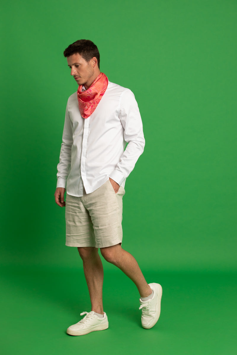 petrusse-euphoria-mini-carr-soie-65-rose-fraise image 7