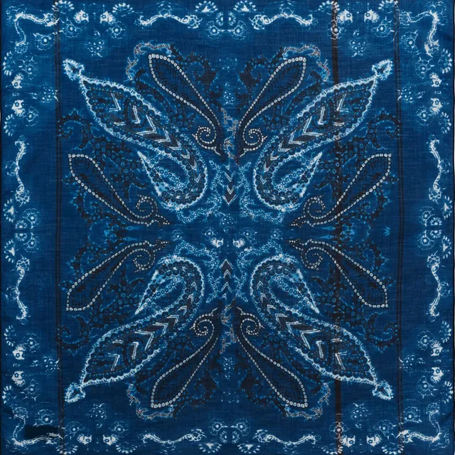 petrusse-ida-bleu-roi-carr-coton-50x50-cm image 1