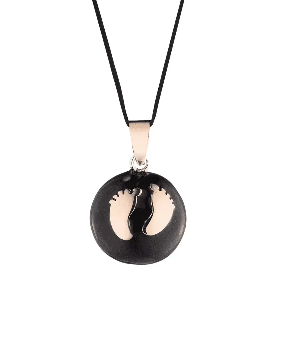 cache-c-ur-babyfeet-bola-de-grossesse-noir image 1