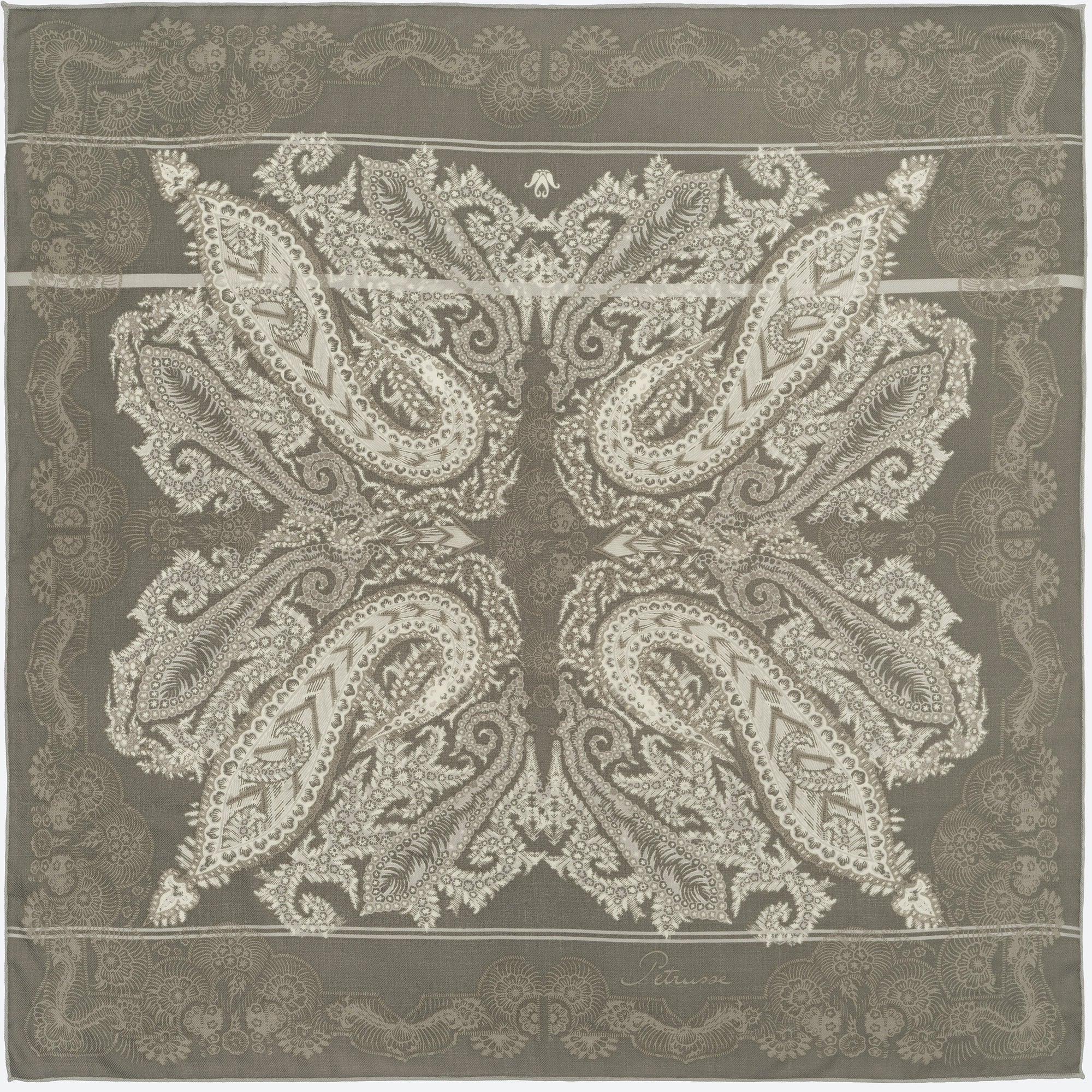 petrusse-carr-laine-100-moon-twill-vert-de-gris-foulard-100x100 image 1