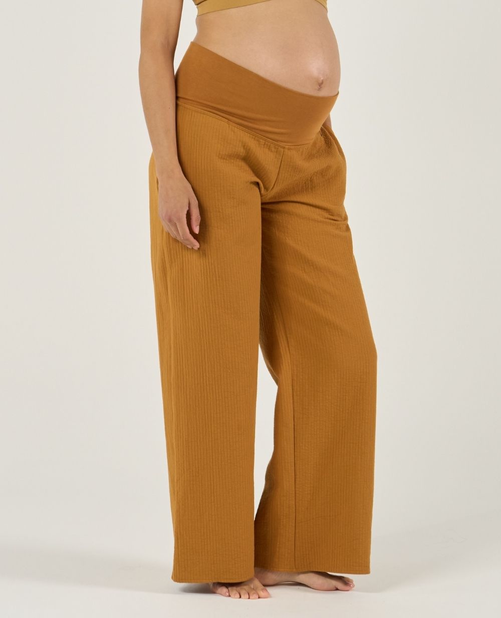 cache-c-ur-celia-pantalon-de-maternit-large-cumin image 2