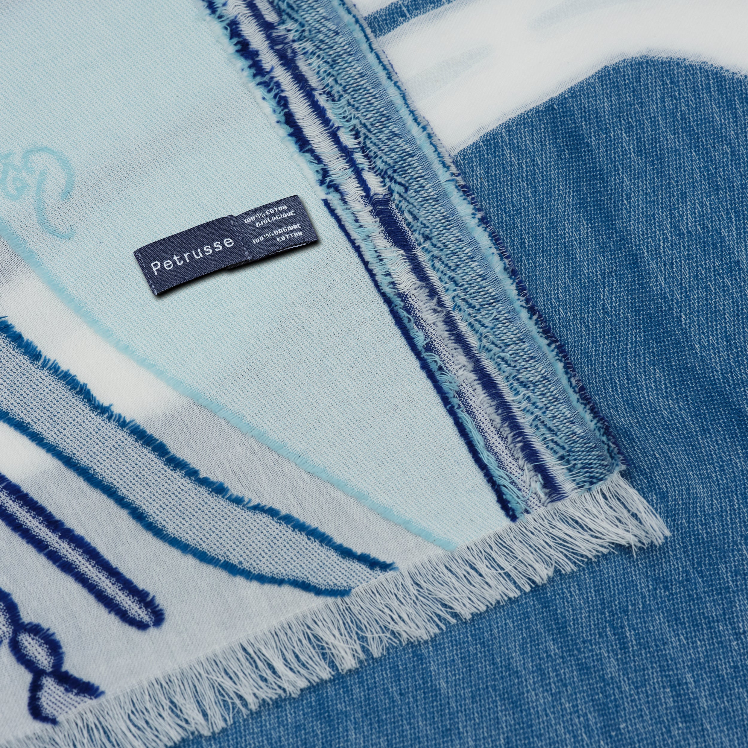 petrusse-calysto-bleu-grande-tole-coton-bio-75x200-cm image 7