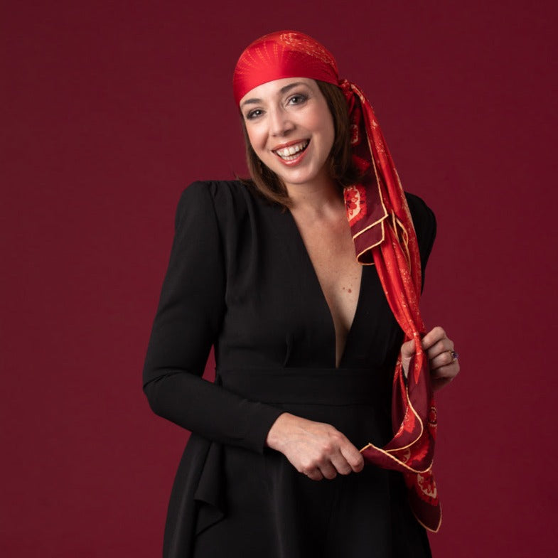 petrusse-charme-rouge-grand-carr-cupro image 2