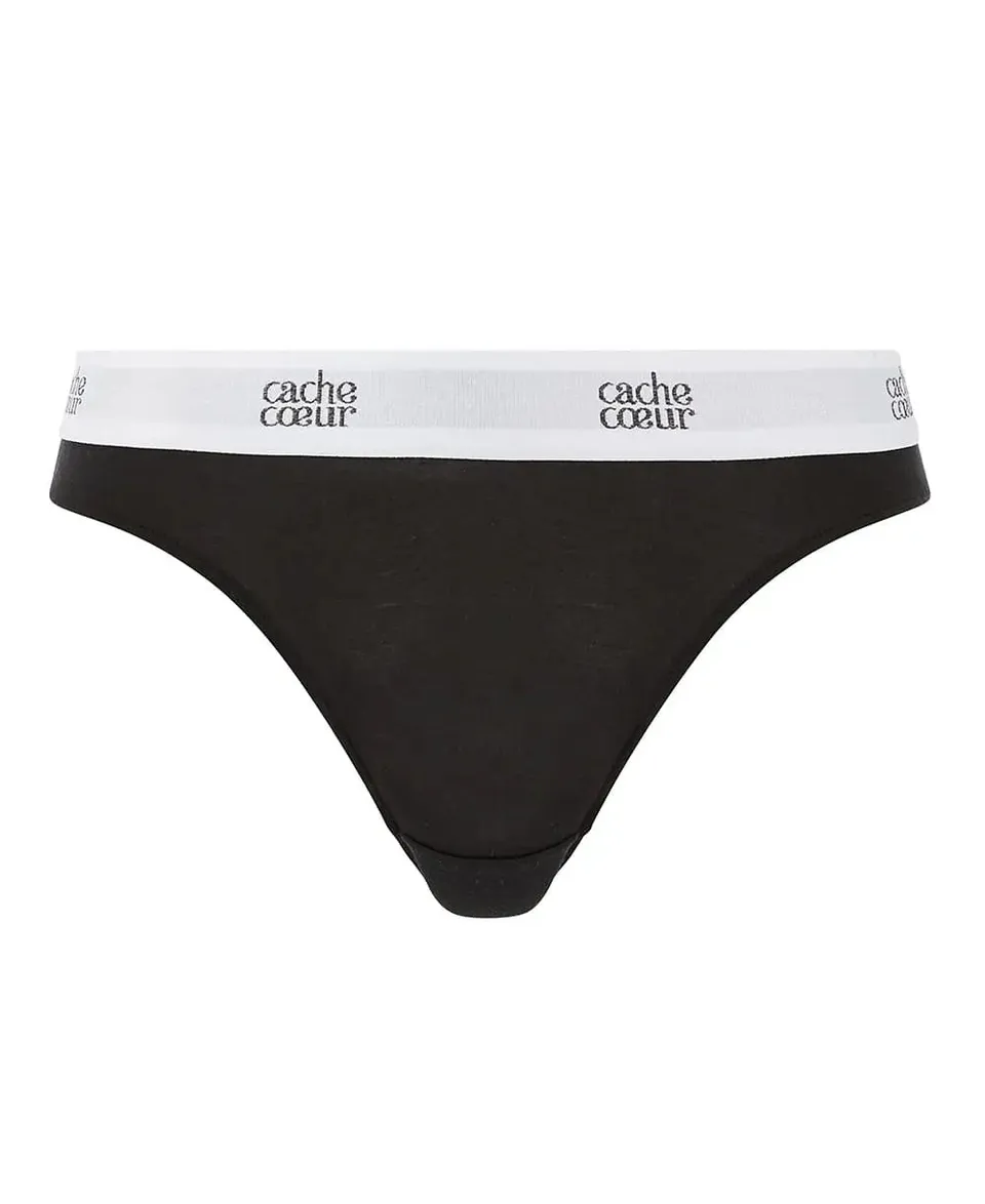 cache-c-ur-life-culotte-de-grossesse-sans-couture-noir image 1