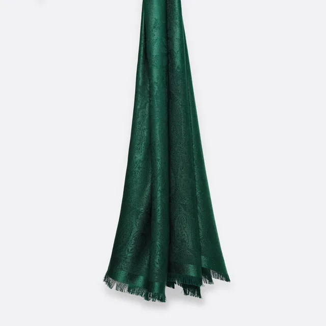 petrusse-palma-empire-green-tole-jacquard image 1