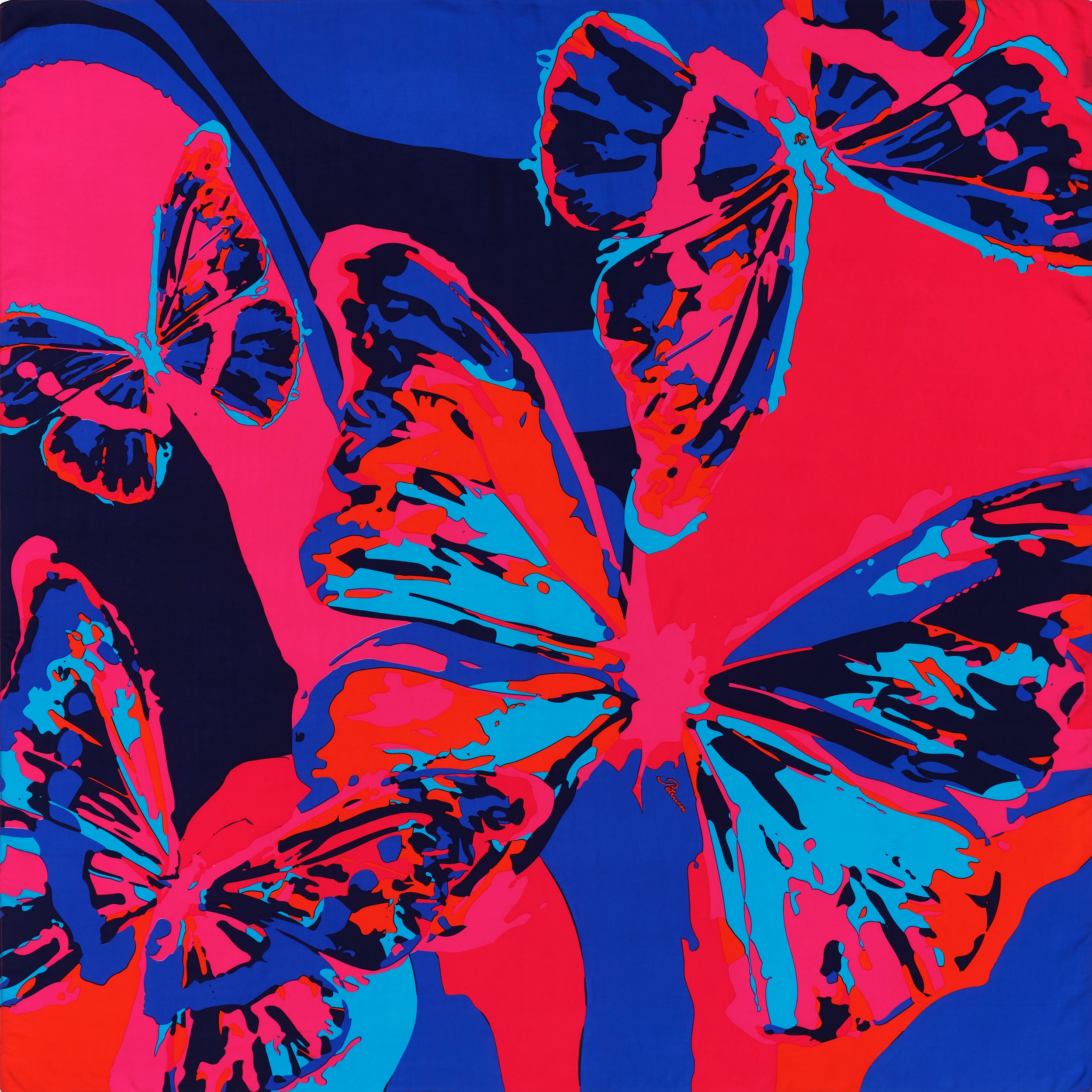 petrusse-aurora-neon-grande-tole-cupro-soie-v-g-tale-papillons image 1
