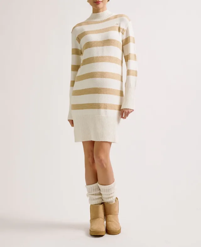 cache-c-ur-robe-pull-grossesse-et-allaitement-normandie-beige-ivoire image 1