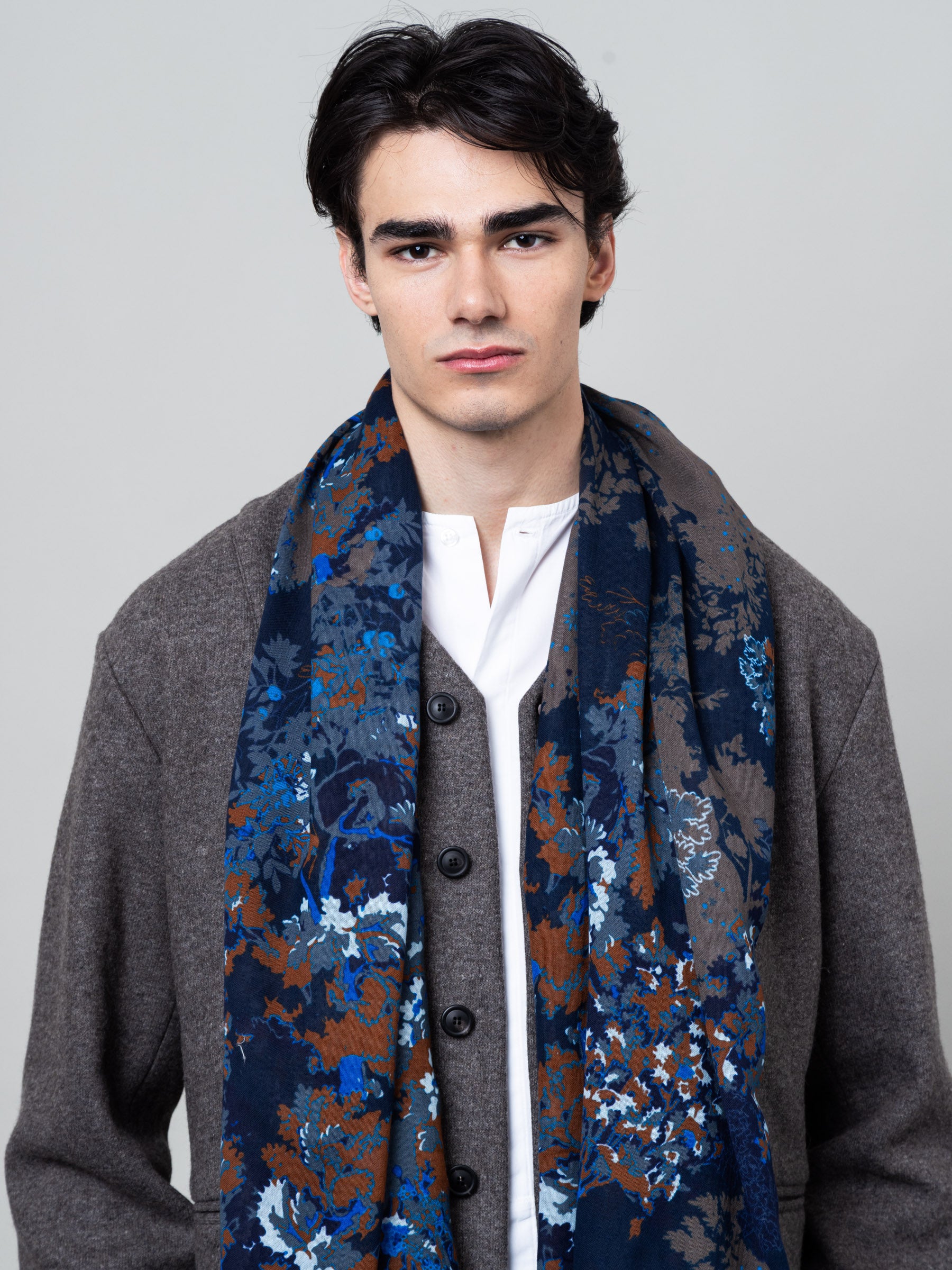 petrusse-brahma-denim-tole-coton-franges image 1