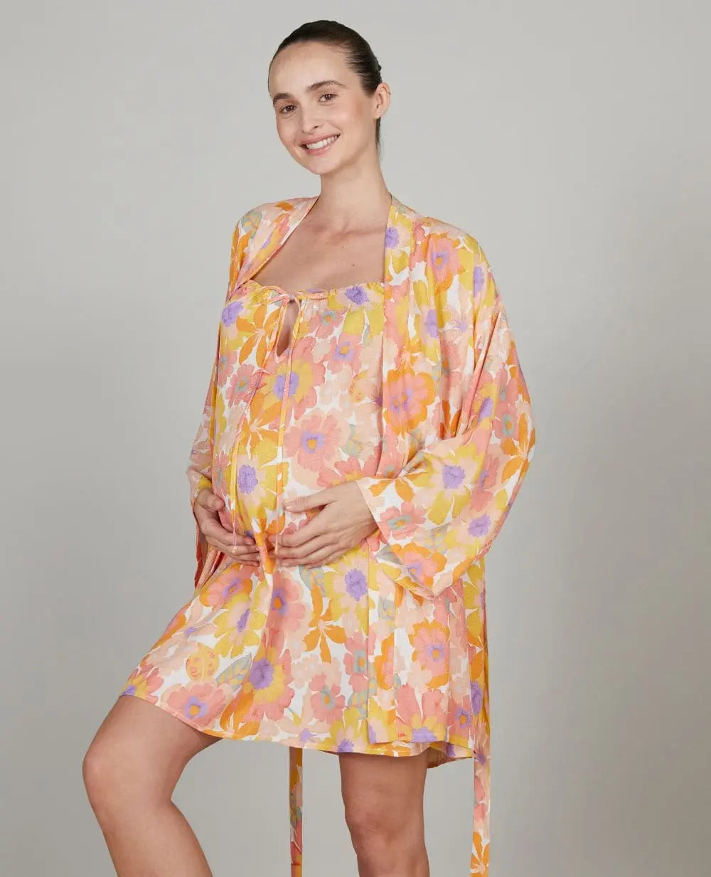 cache-c-ur-kimono-de-grossesse-et-d-allaitement-barbara-multicolore image 4