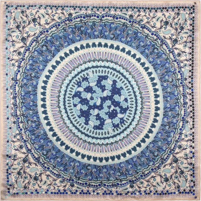 petrusse-carr-soie-65-boh-me-mini-beige-foulard-satin image 1