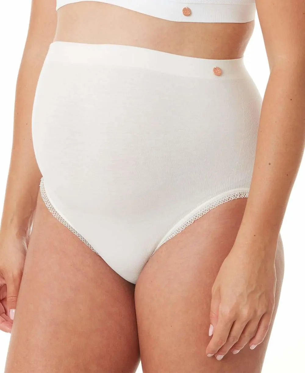 cache-c-ur-organic-maxi-culotte-de-grossesse-sans-couture-naturel image 3