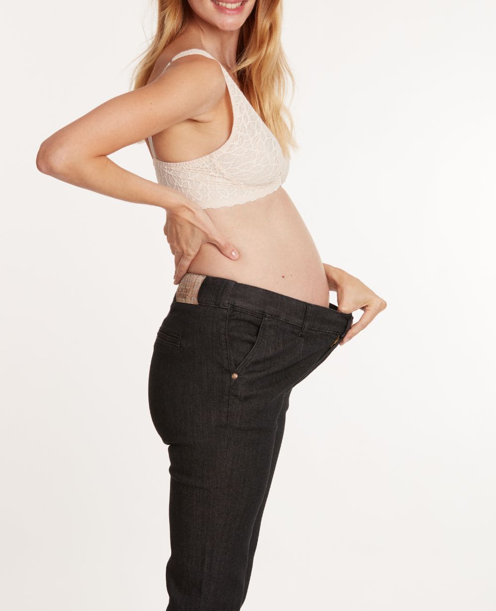 cache-c-ur-sabrina-jean-de-grossesse-flare-noir image 5