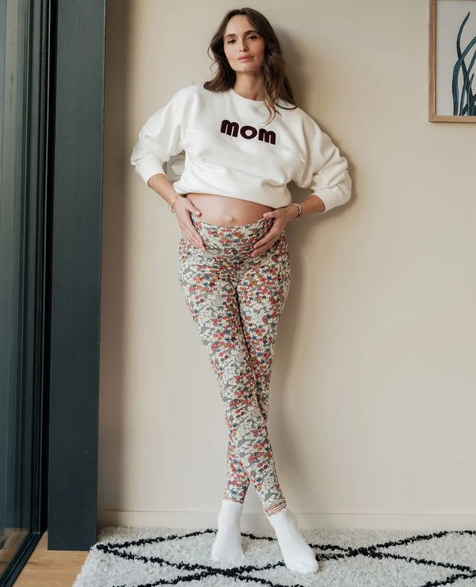 cache-c-ur-liberty-legging-de-maternit-multicolore image 1