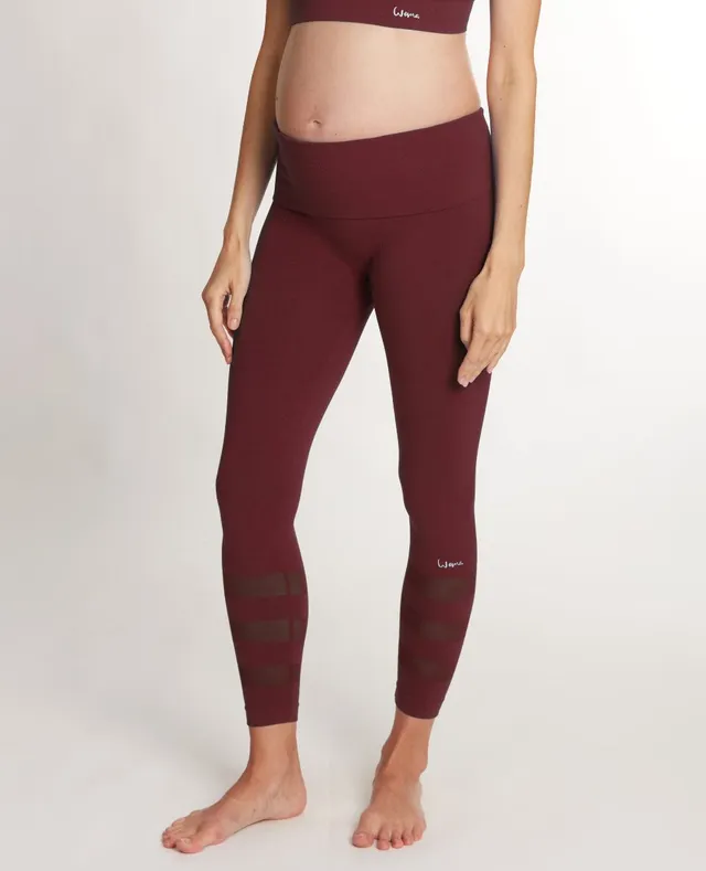 cache-c-ur-legging-de-sport-woma-prune-grossesse-seamless image 1