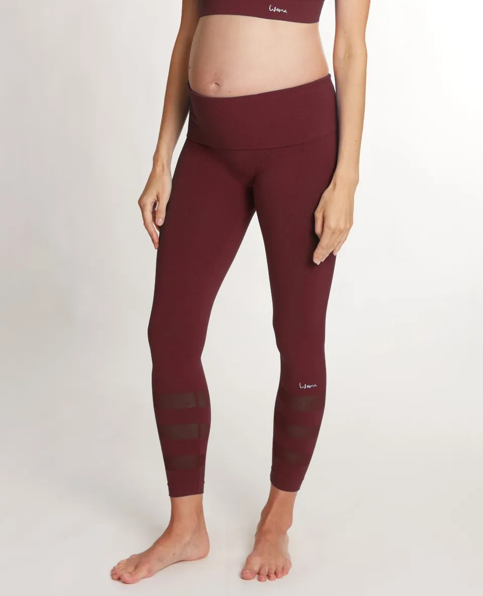 cache-c-ur-legging-de-sport-woma-prune-grossesse-seamless image 1